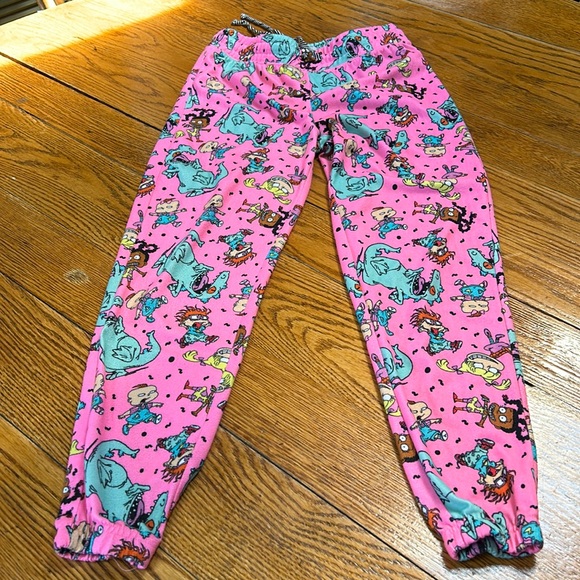 Nickelodeon pink pajama pants. Rugrats characters. Size XS (0-2) - Picture 1 of 10